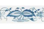 Glasbak Blue Floral pattern, Bakeware's Underdog on the Whispering City RVA blog https://whisperingcityrva.com/2020/01/31/bakewares-underdog/