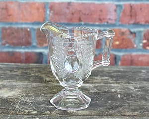 Vintage Jeannette Baltimore Pear Footed Creamer | Whispering City RVA