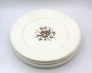 Vintage 1930s Wedgwood Conway Edme Dinner Plates | Whispering City RVA