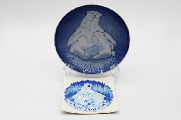 1974 B&G Mors Dag Collectors Plate | Whispering City RVA