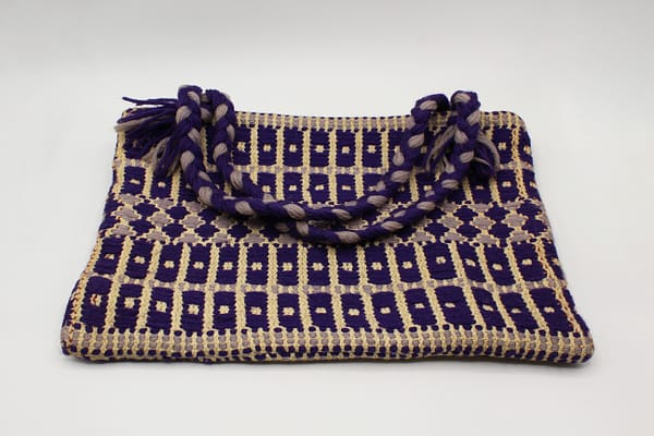 Vintage Handmade Crochet Knit Purse | Whispering City RVA
