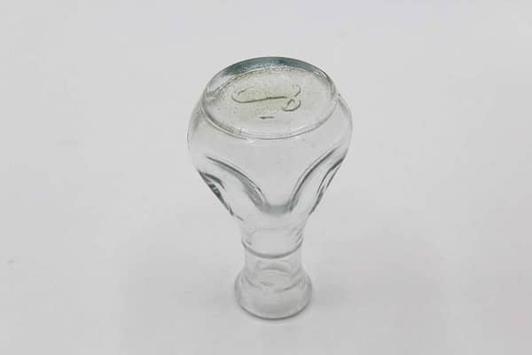 1950s Libbey Glass Small Clear 3.5" Thumb Print Collectible Bottle Bud Vase at whisperingcityrva.com