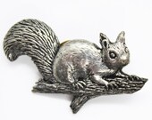 A R Brown Signed Pewter Squirrel Pin – Vintage Men's Jewelry at Whispering City RVA