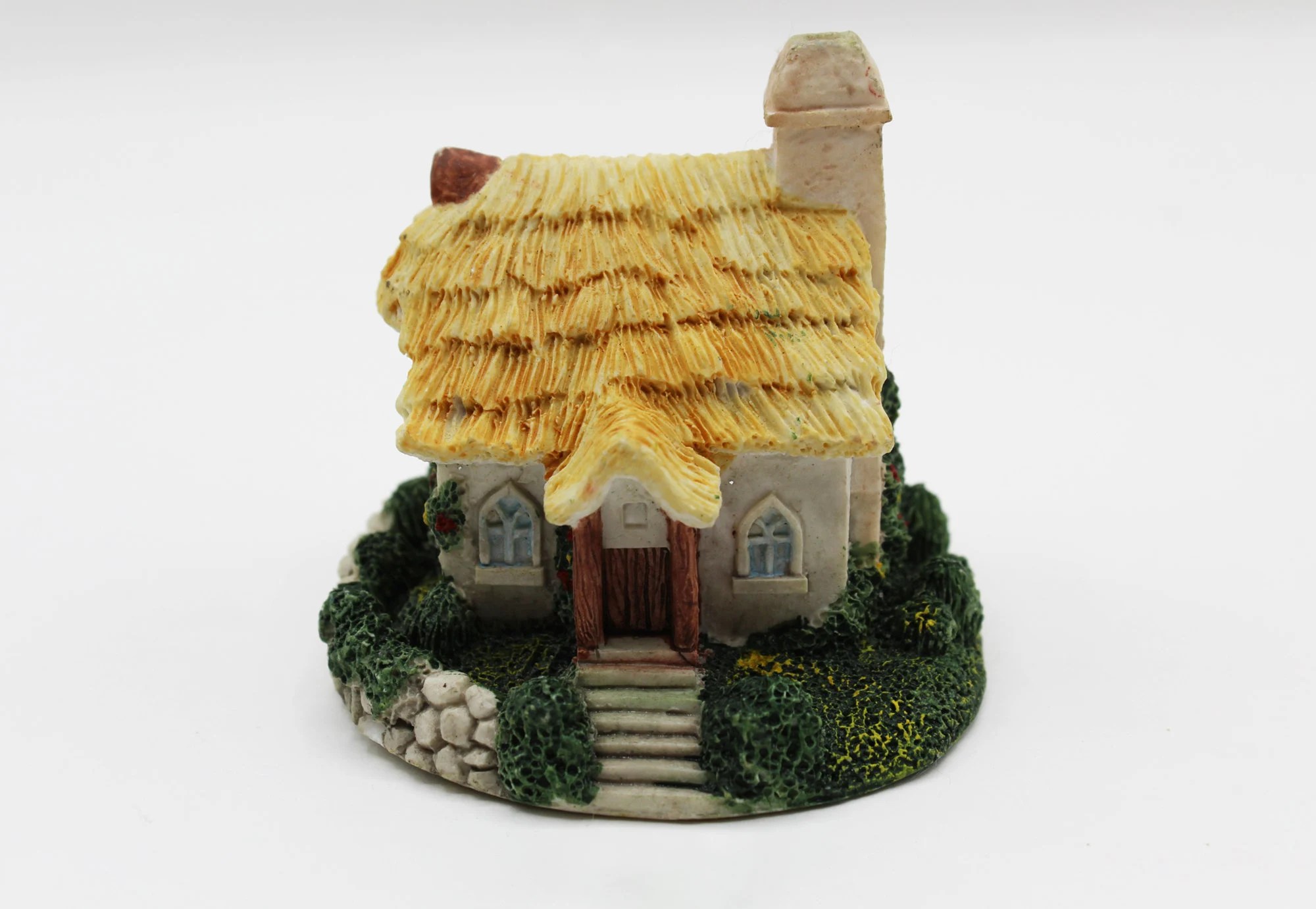 Cornwall Collector's Society "Miller's Cottage" Vintage Collectible Porcelain Ceramic House Miniature Figurine